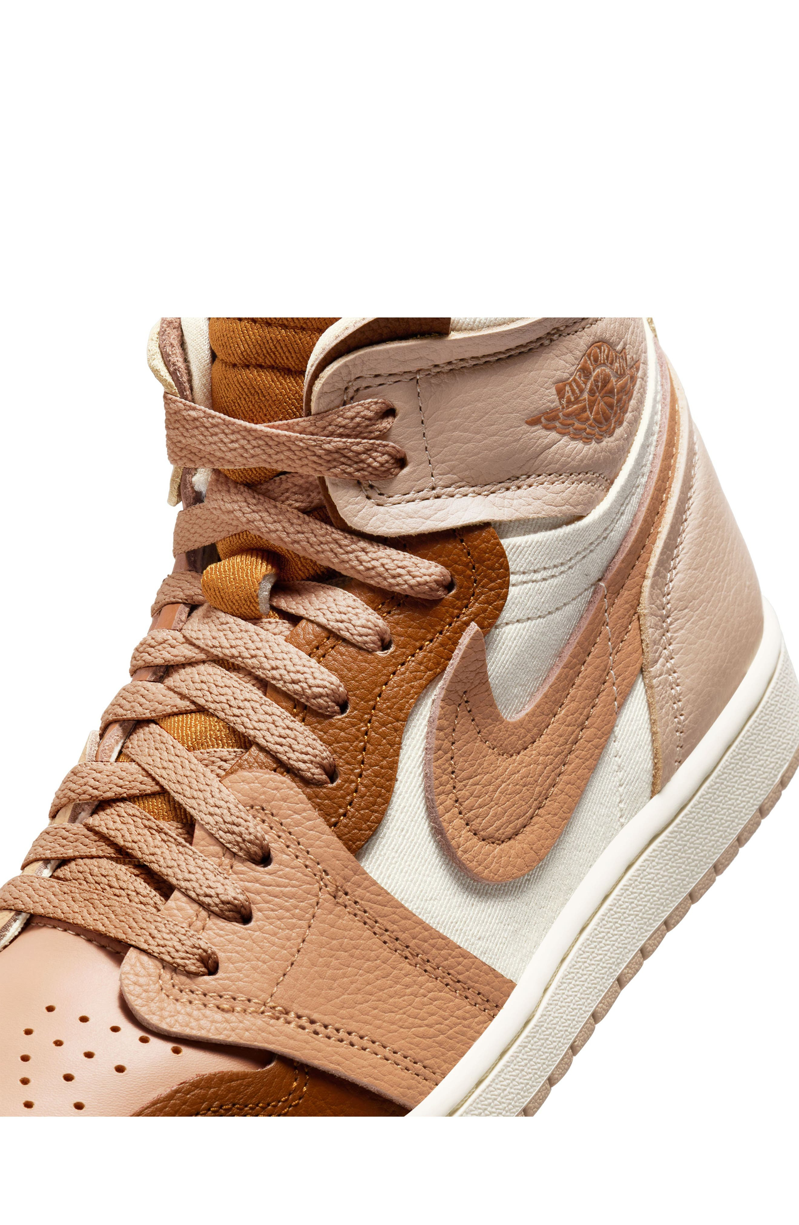 Air Jordan 1 High MM Basketball Sneaker in Legend Medium Brown/Brown at Nordstrom - 7