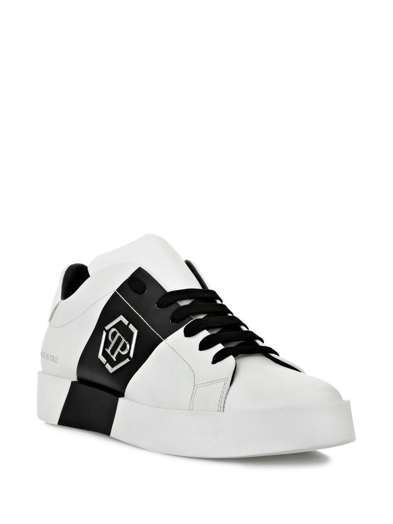PHILIPP PLEIN Hexagon low-top sneakers outlook
