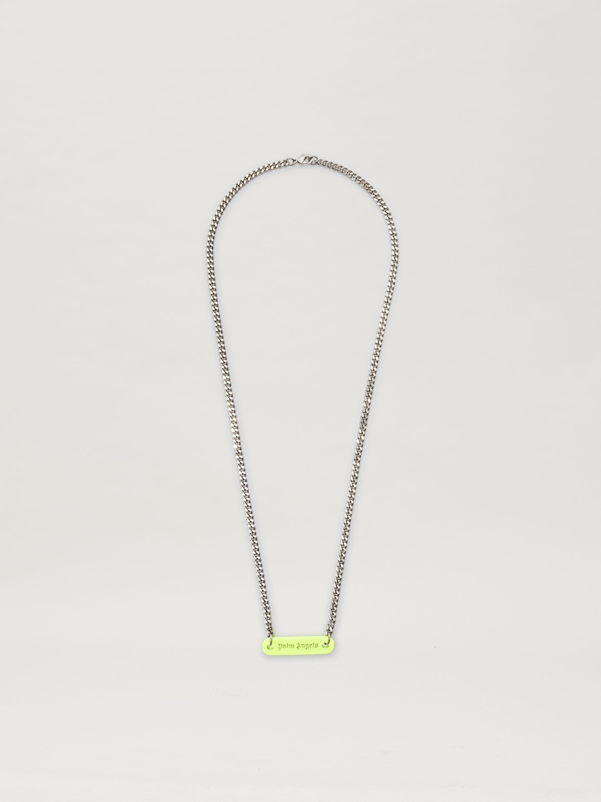 Logo Plate Necklace - 1