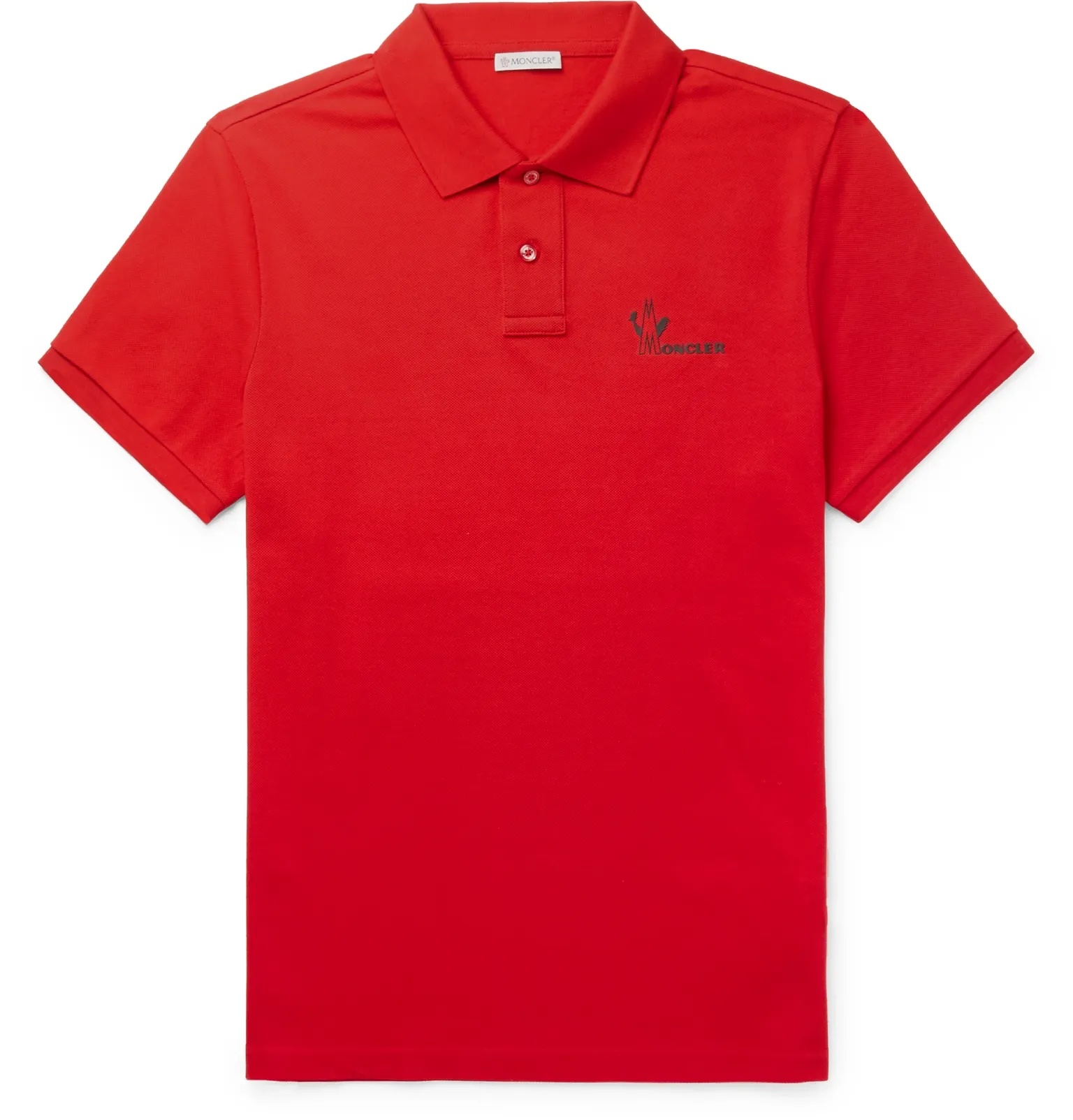 Slim-Fit Cotton-Piqué Polo Shirt - 1