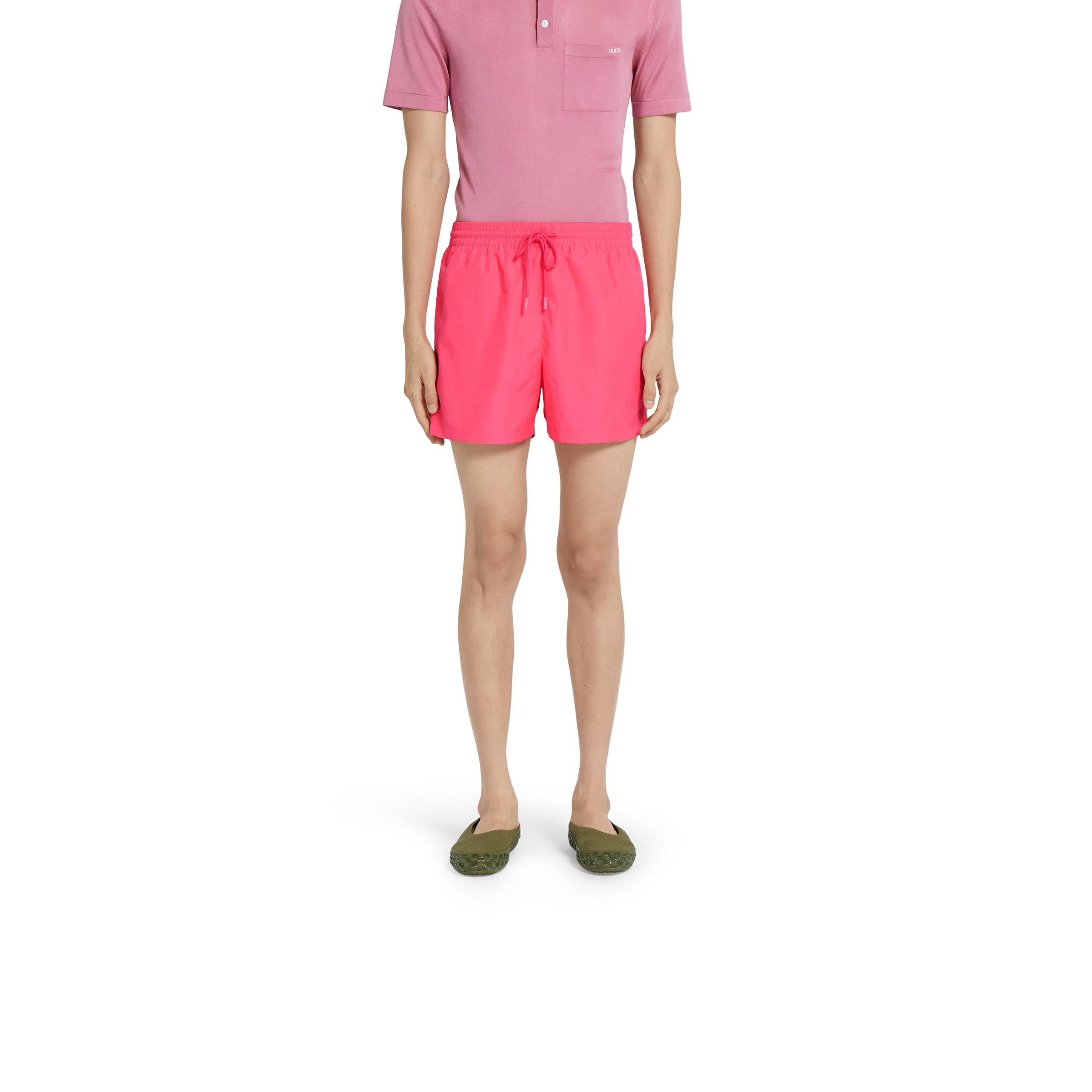 Technical poplin swim short - 3