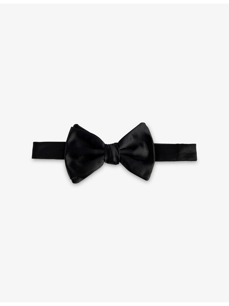 EMPORIO ARMANI Adjustable Silk Bowtie outlook