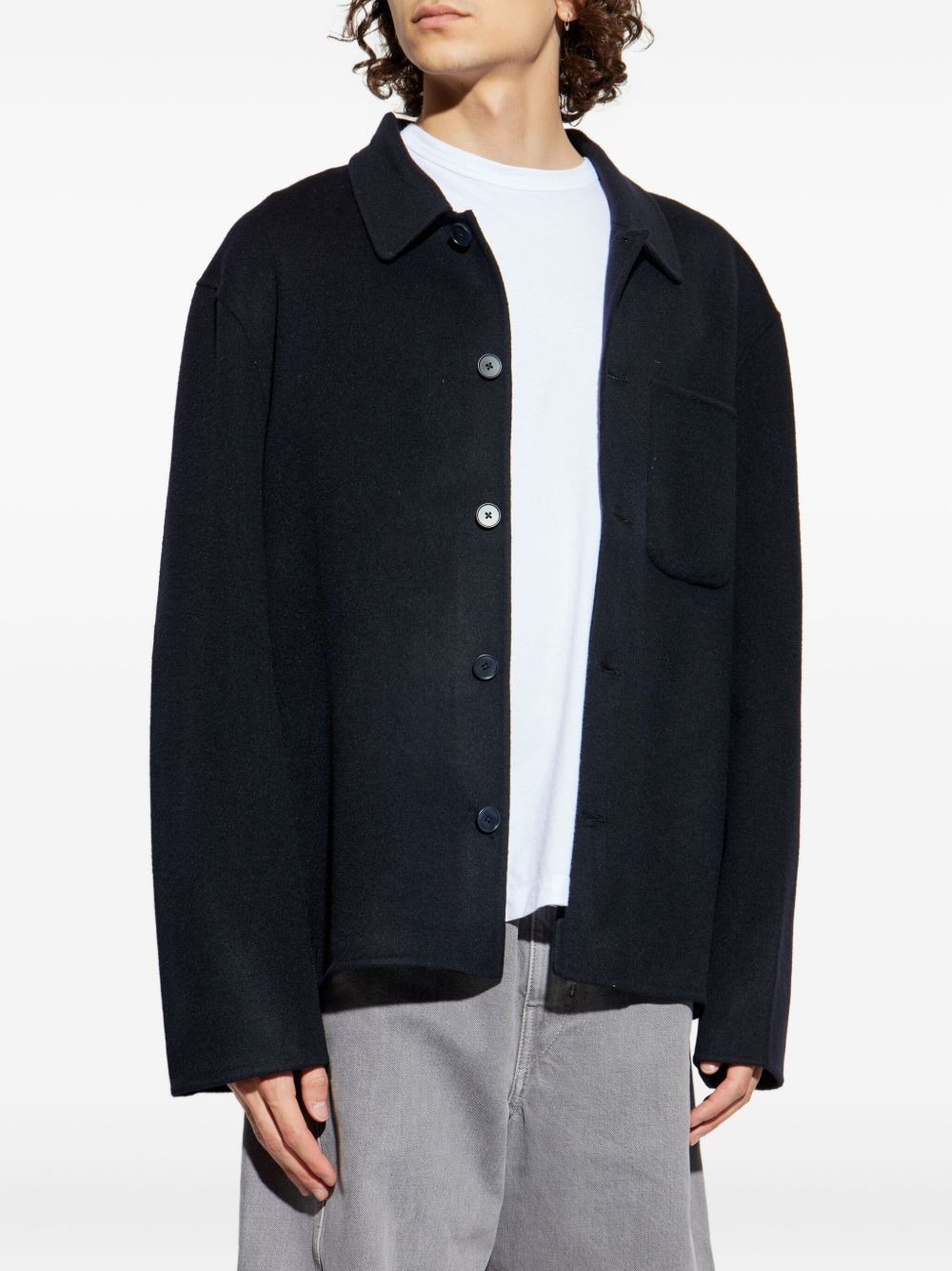 patch-pocket jacket - 3