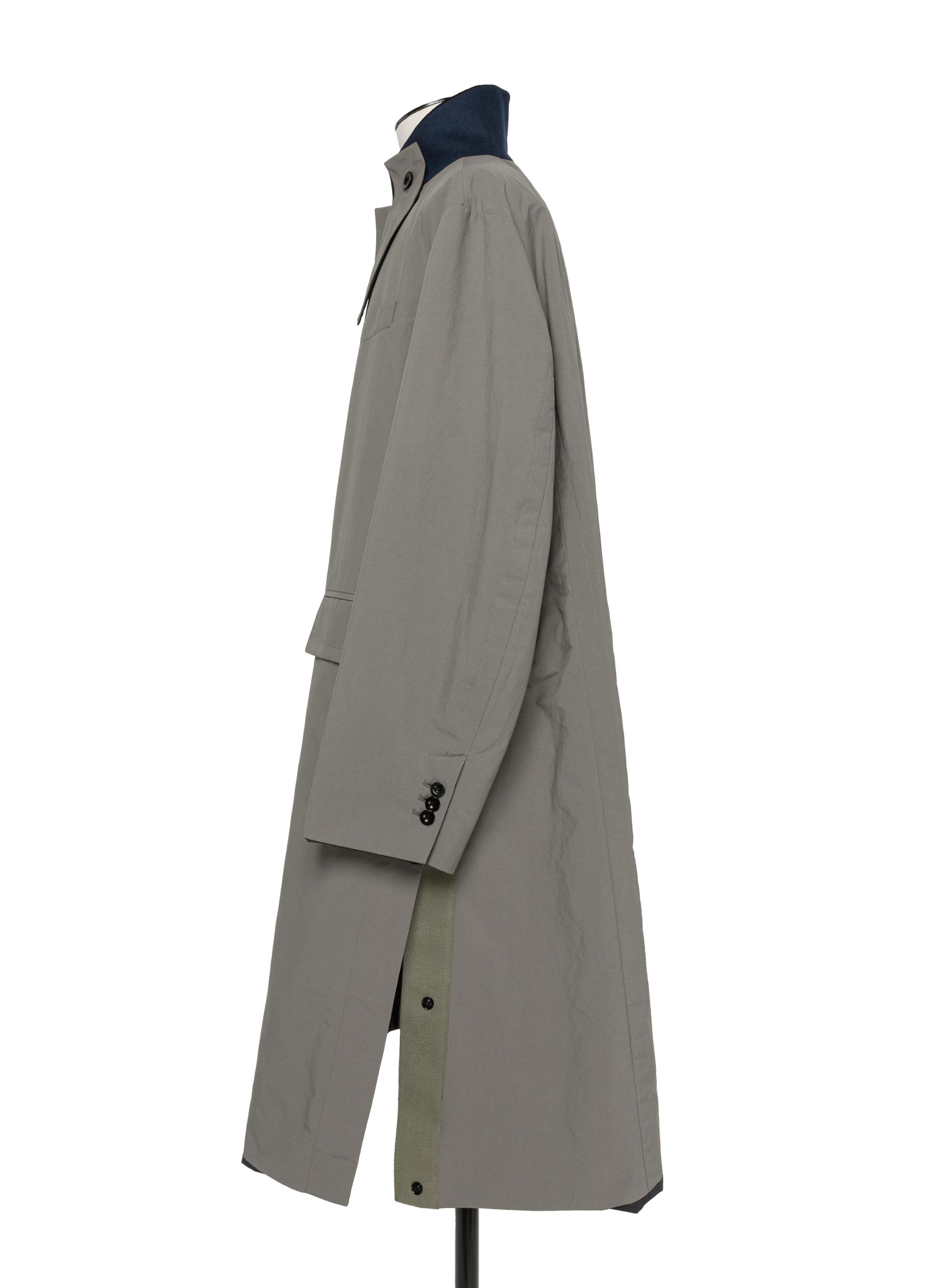 Matte Taffeta Reversible Coat - 3