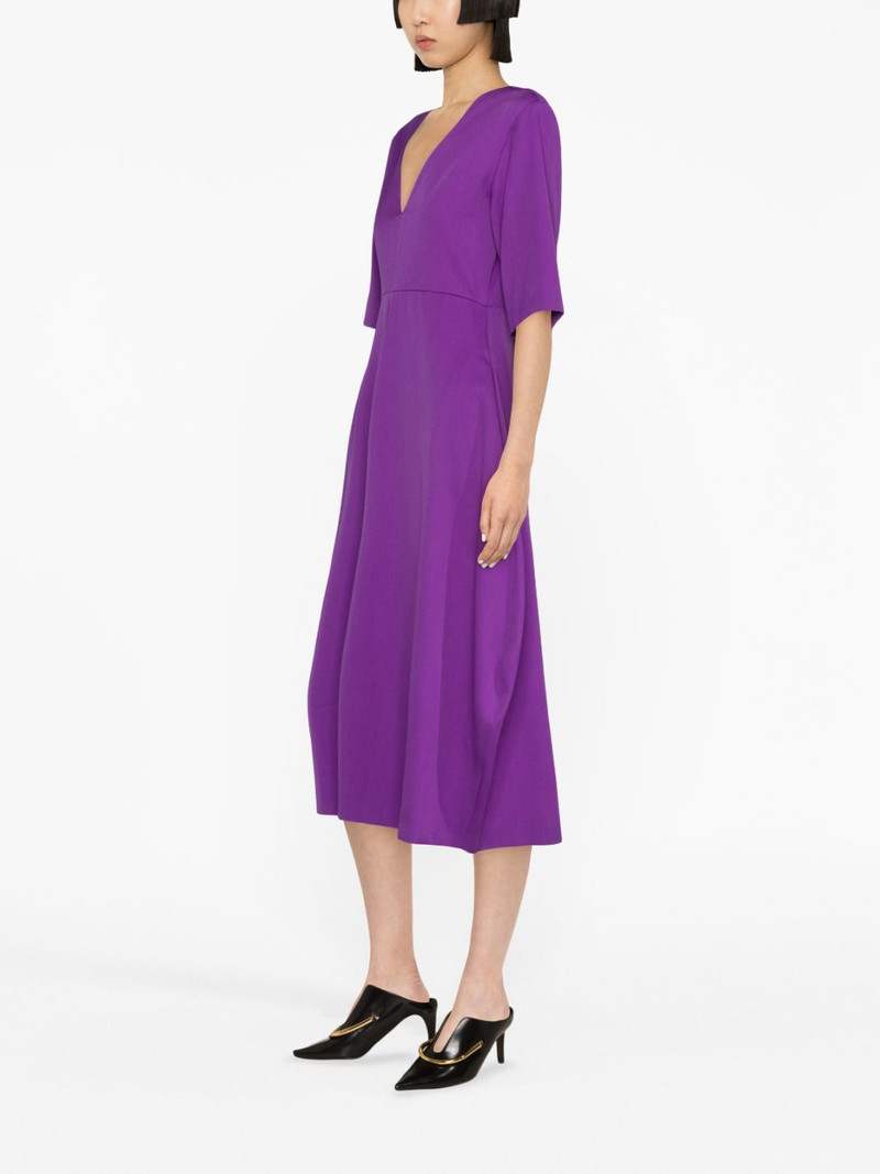 V-neck midi dress 3