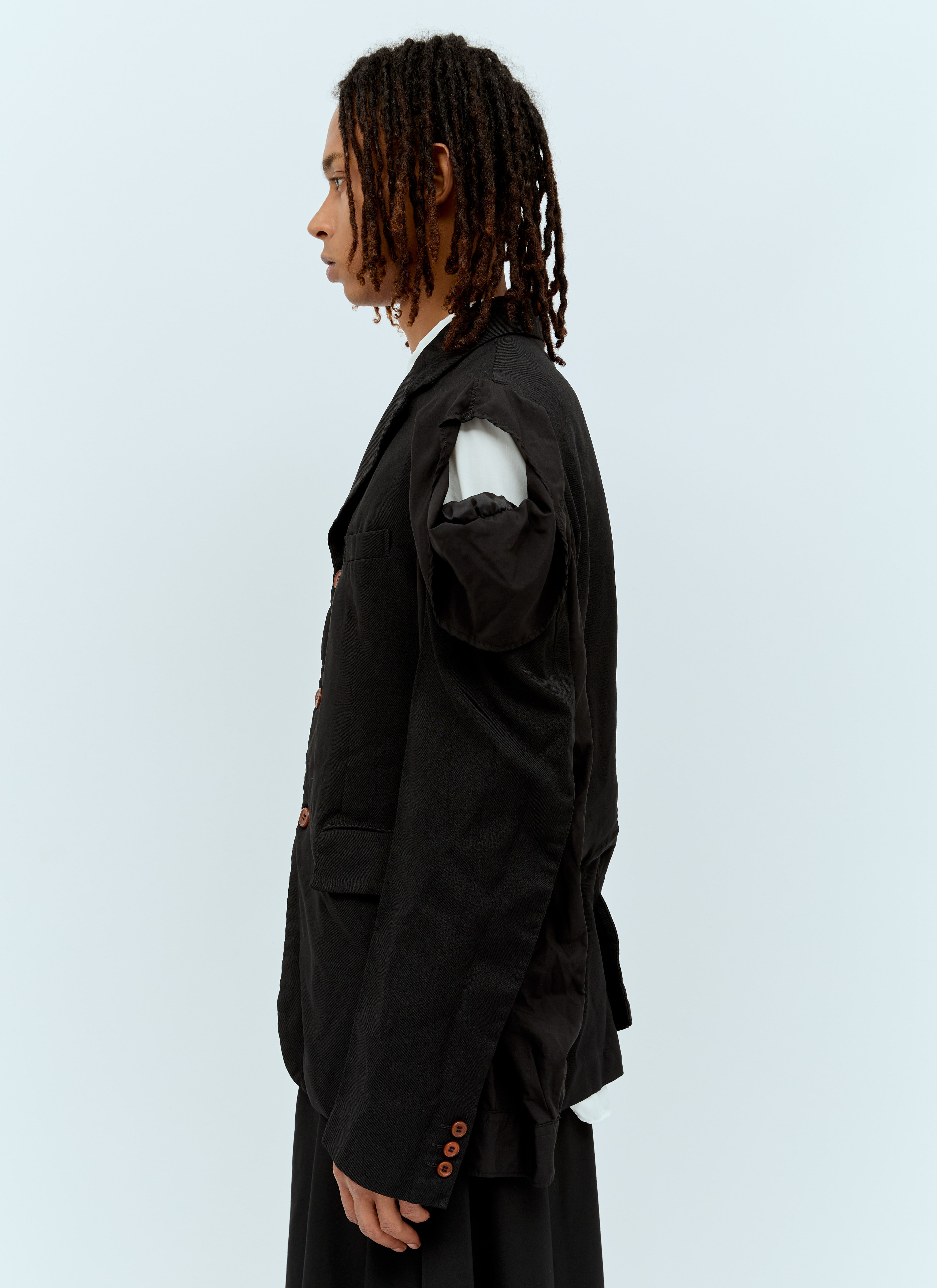 Double Sleeves Blazer - 4