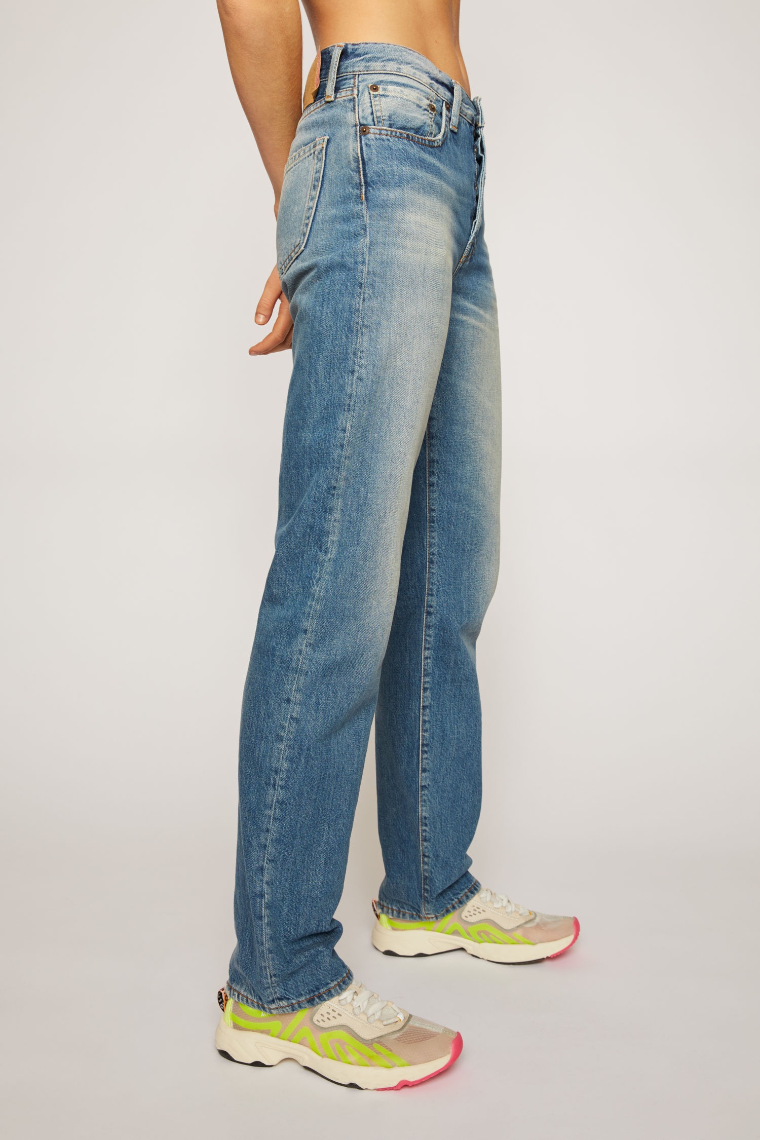 Classic fit jeans mid blue - 3