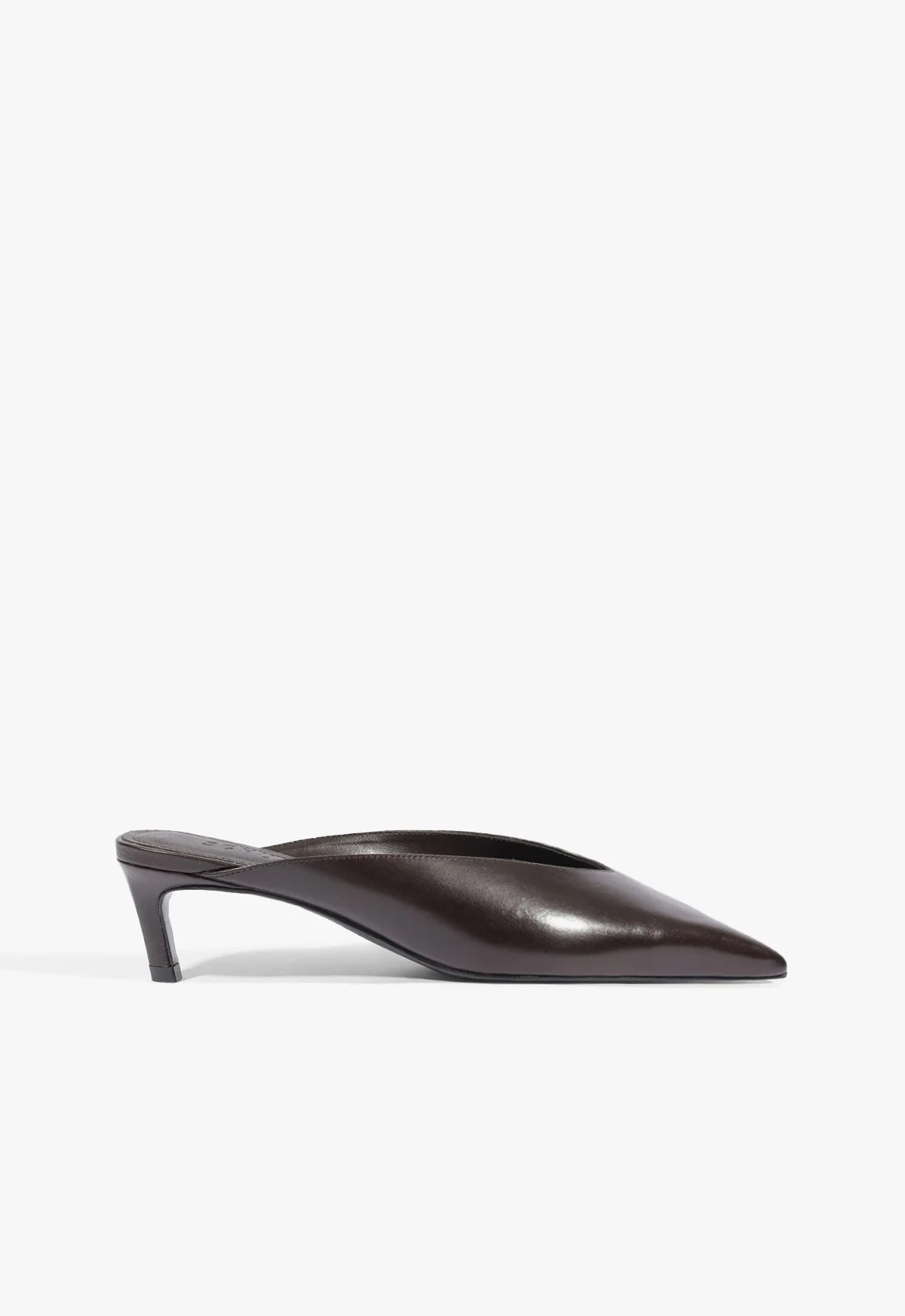 Loren Mid Leather Pump - 1
