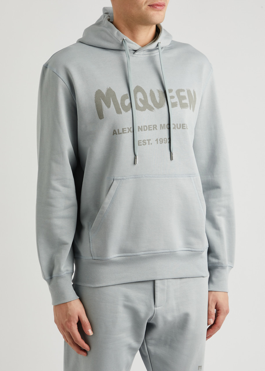 Logo hooded cotton sweatshirt - 2