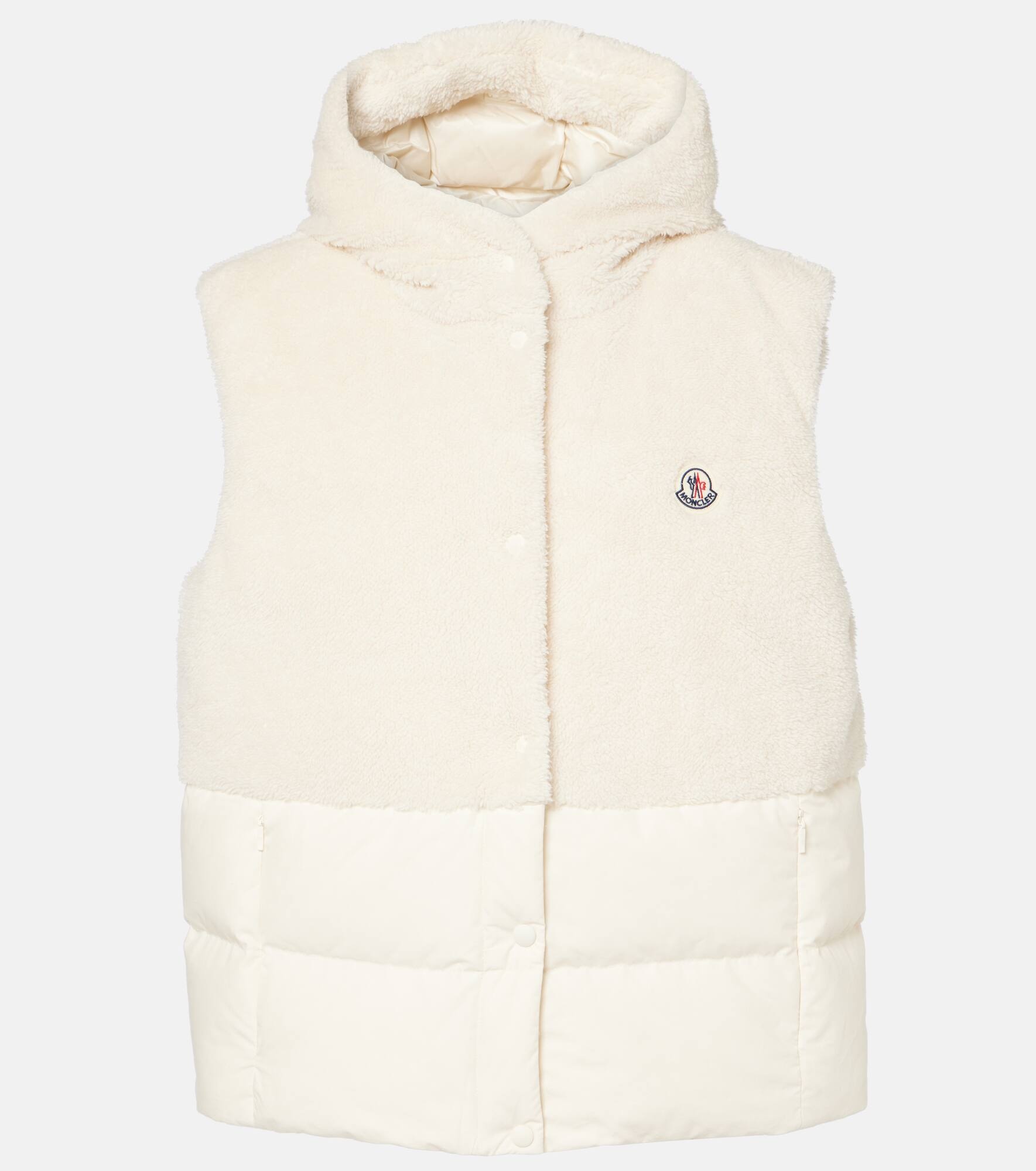 Floy teddy down vest - 1