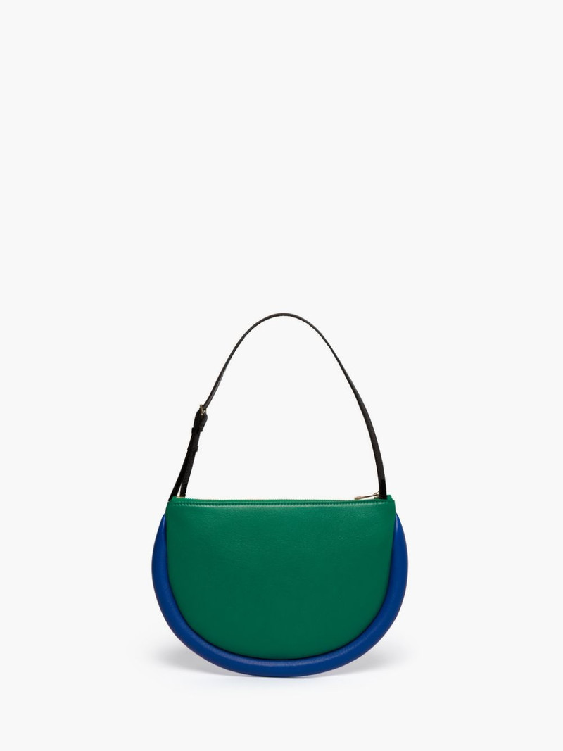 BUMPER-MOON LEATHER SHOULDER BAG 3