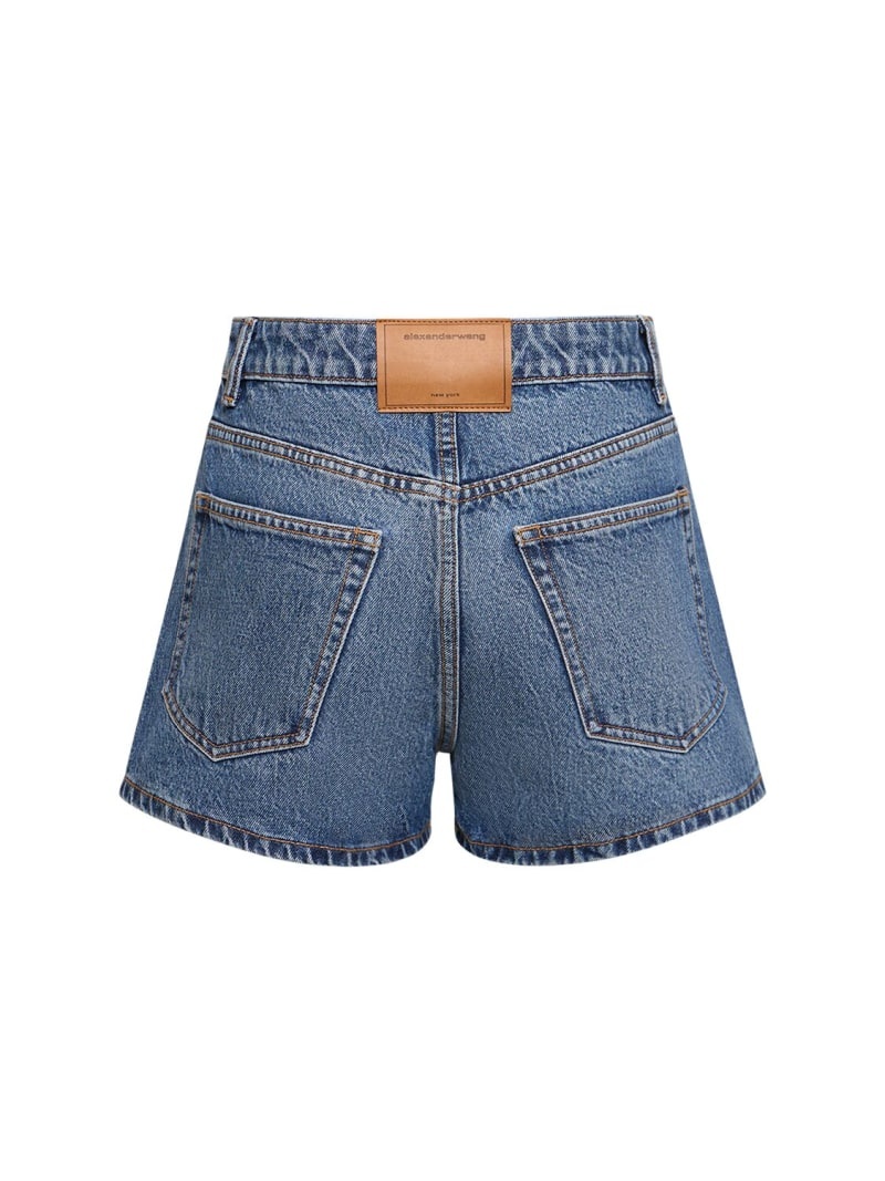 5 Pocket vintage denim shorts - 5