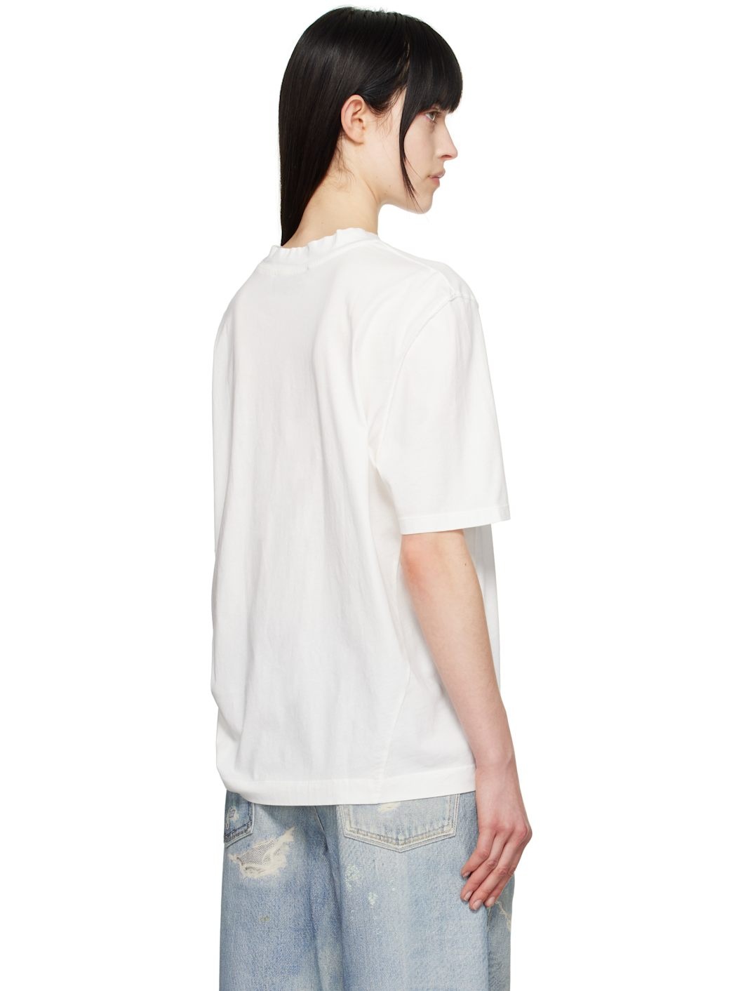 White Big T-shirt - 3