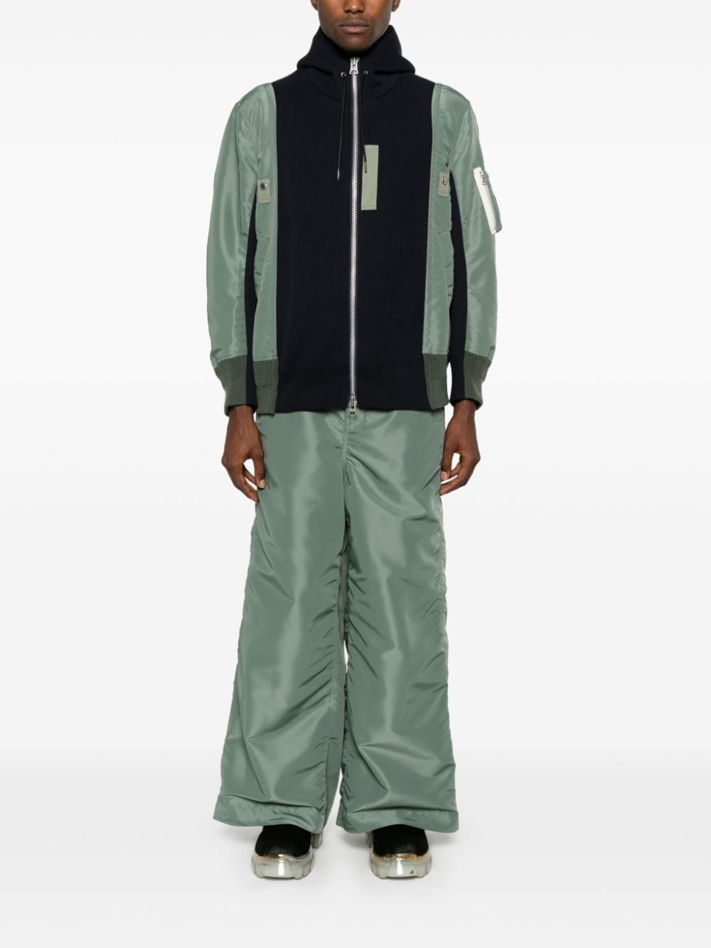 twill hoodie - 2