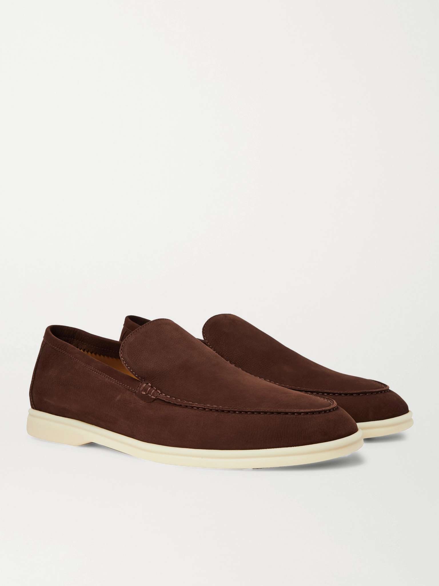 Summer Walk Nubuck Loafers - 8