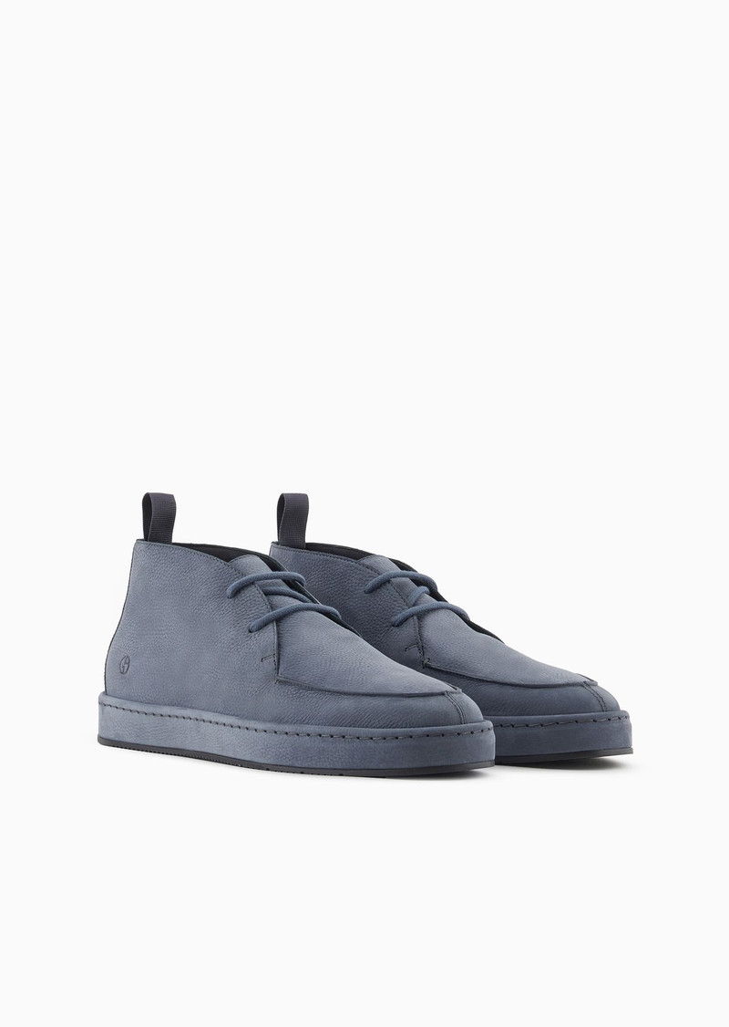 Nubuck ankle boots 2