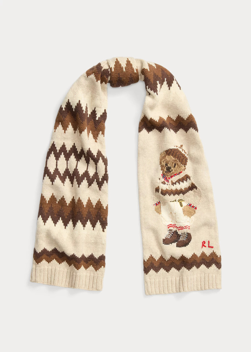 Polo Bear Wool-Blend Scarf 2