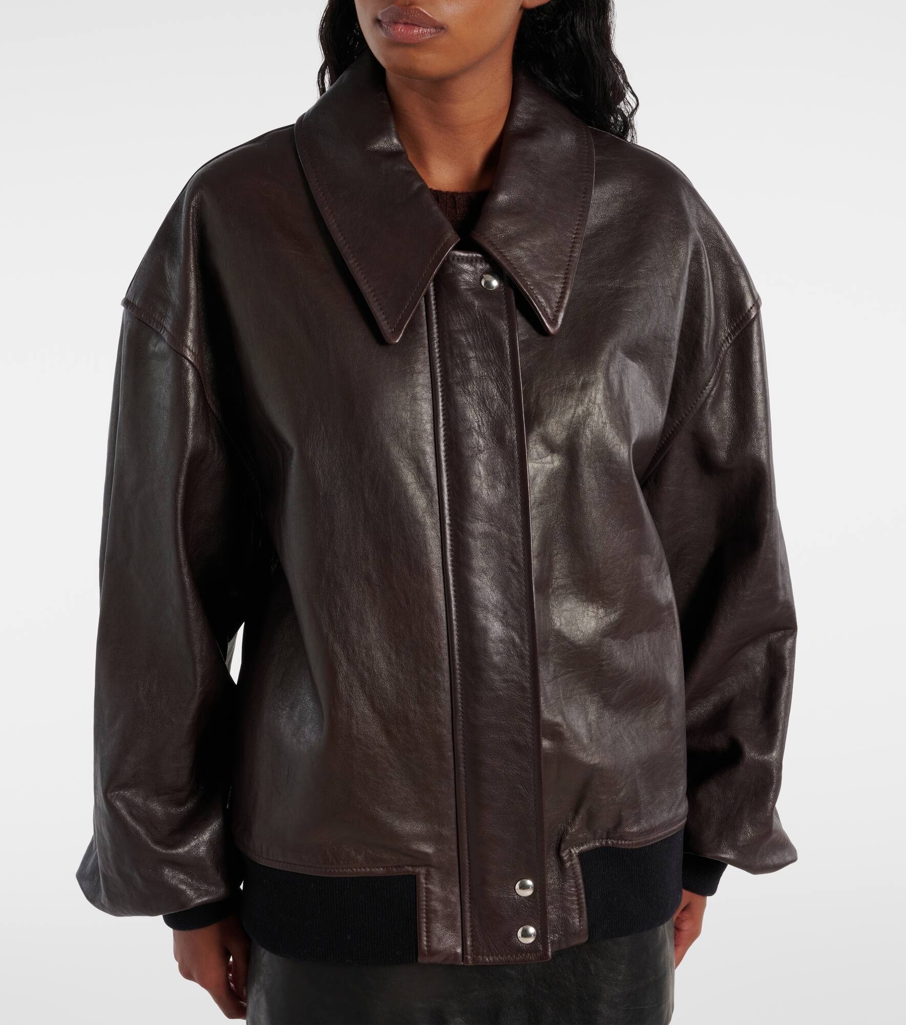 Shelman leather blouson - 6