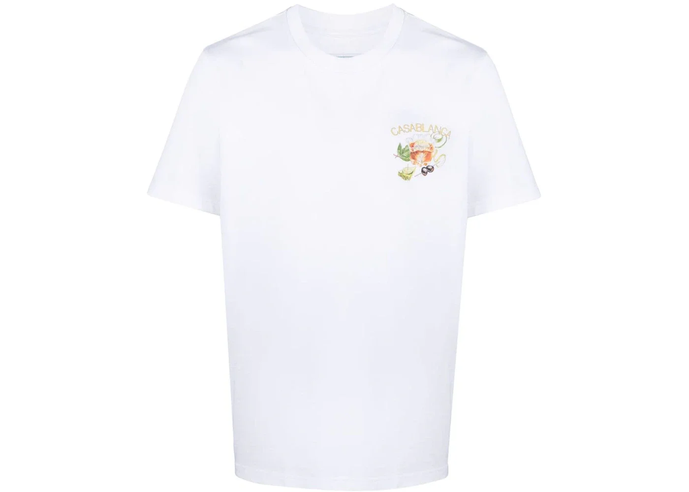 Casablanca Fruit and Food T-shirt White - 1