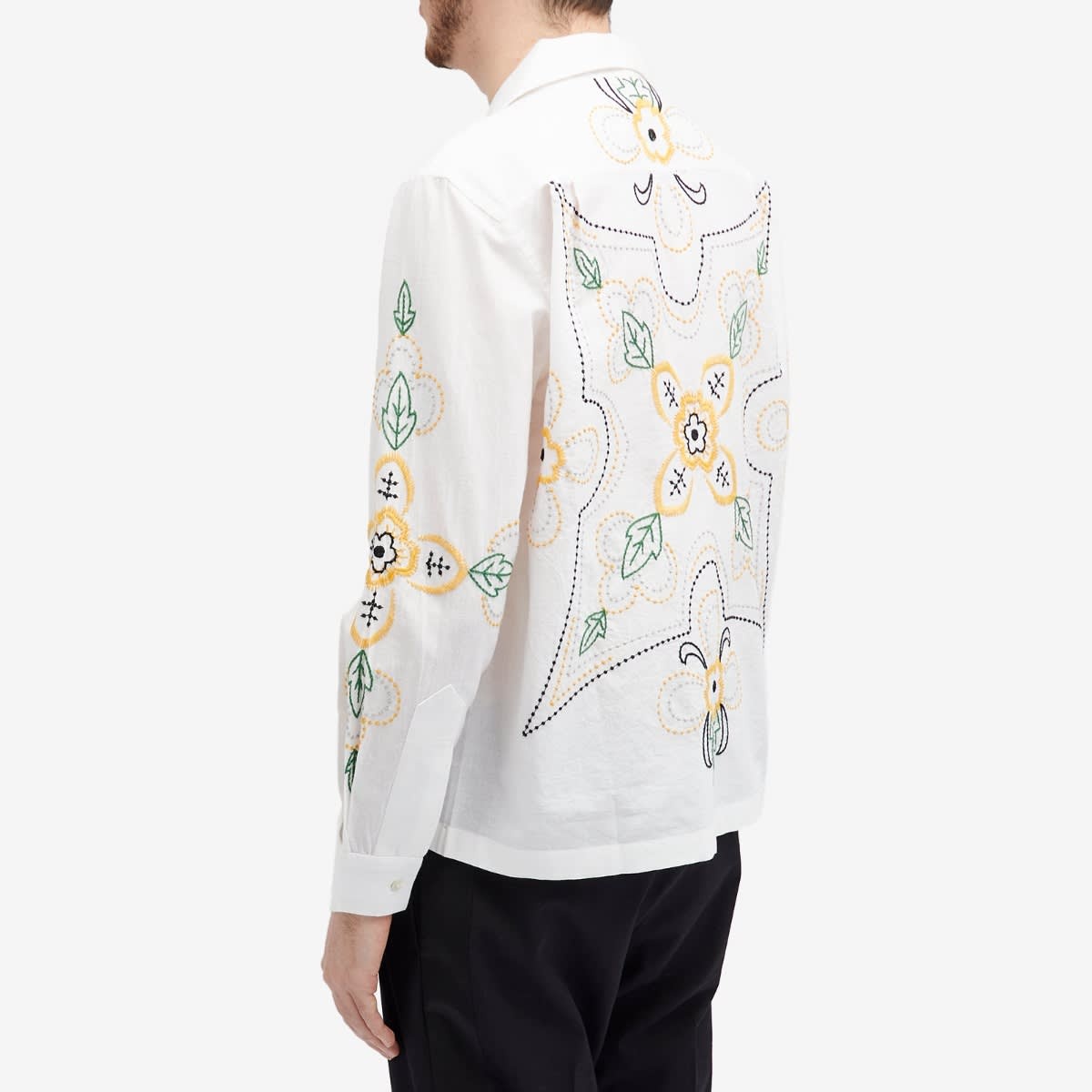 BODE Embroidered Buttercup Shirt - 3