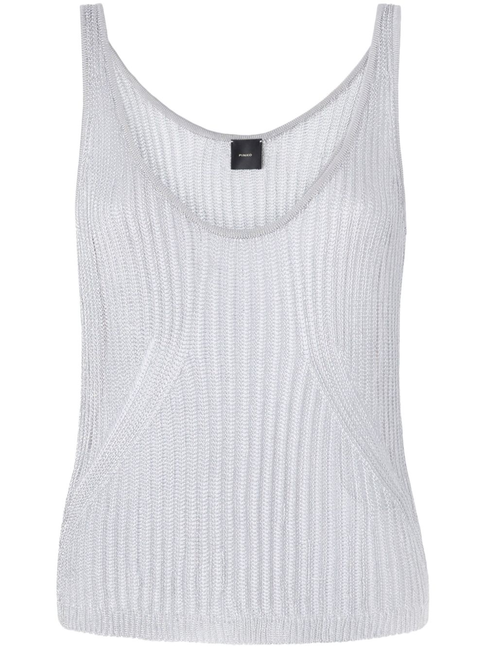 rib-knit tank top - 1