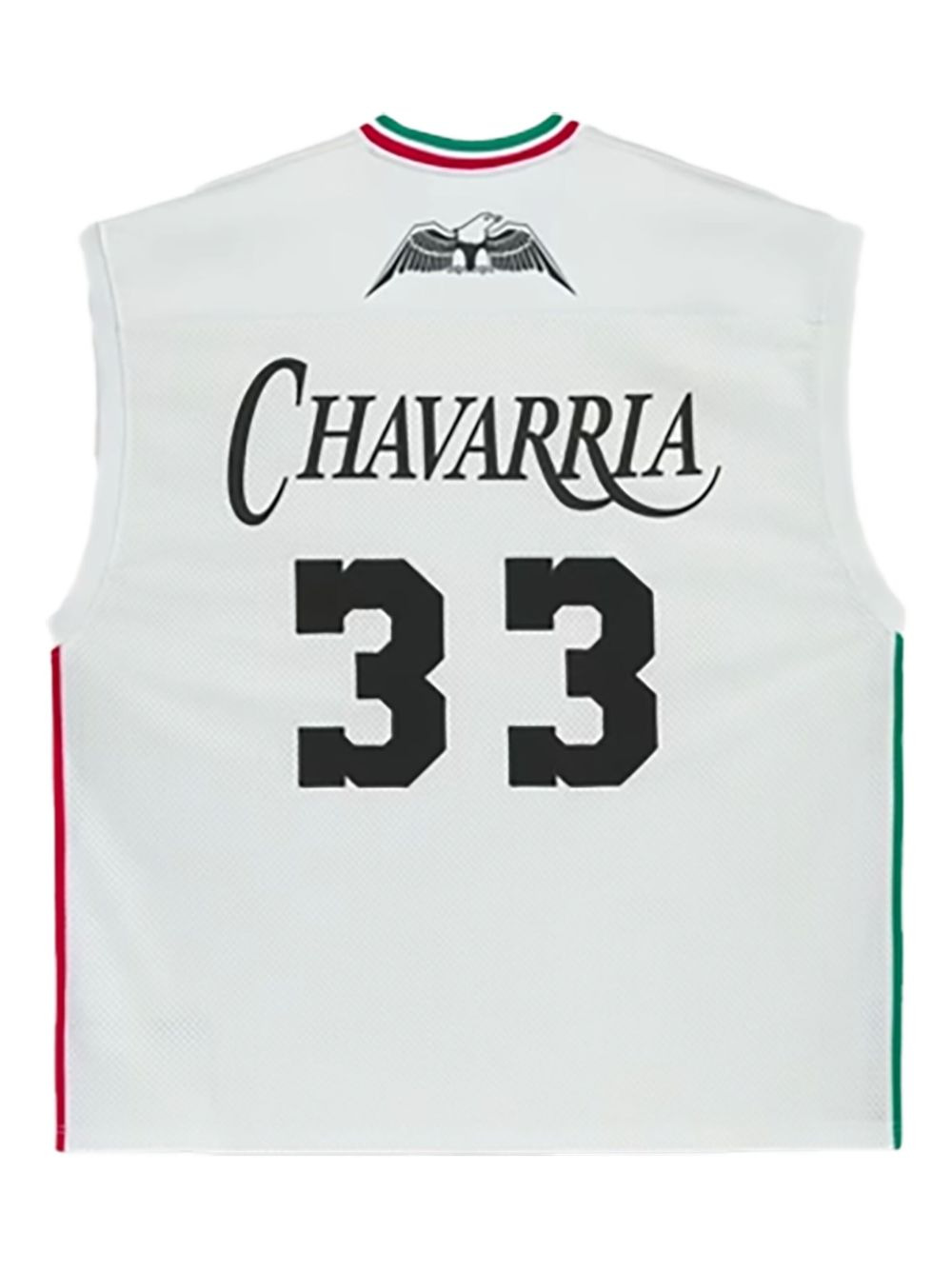 Jabbar Bball "Willy Chavarria - Off White/Black" tank top - 2