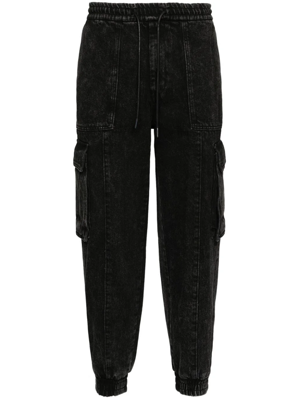 cargo tapered jeans - 1
