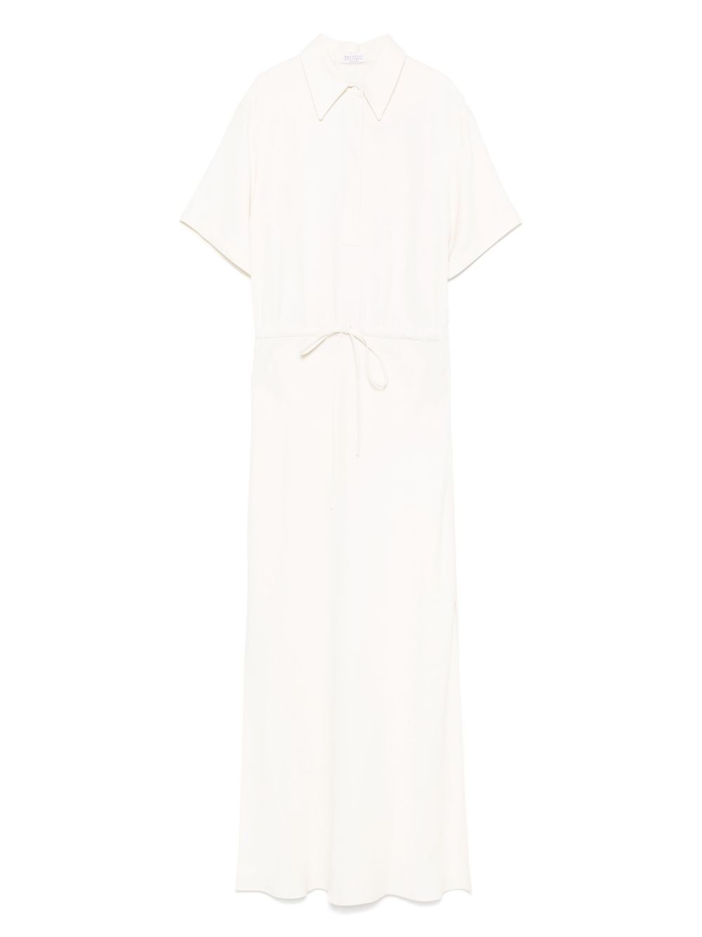 short-sleeves maxi dress - 1