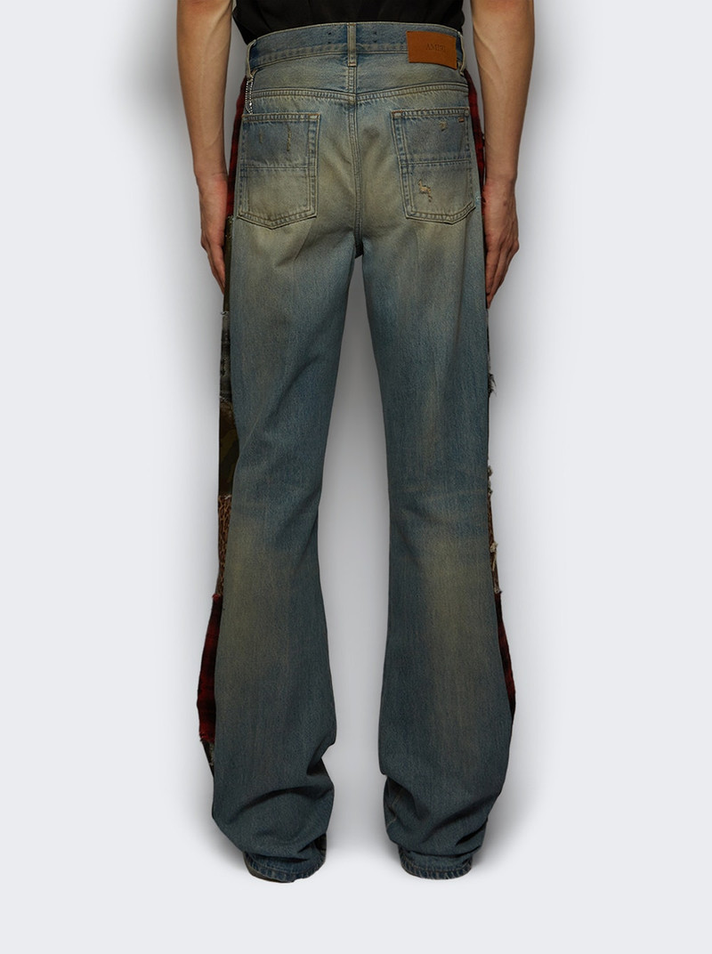 Patchwork Boot Cut Jean Driftwood Blue 4