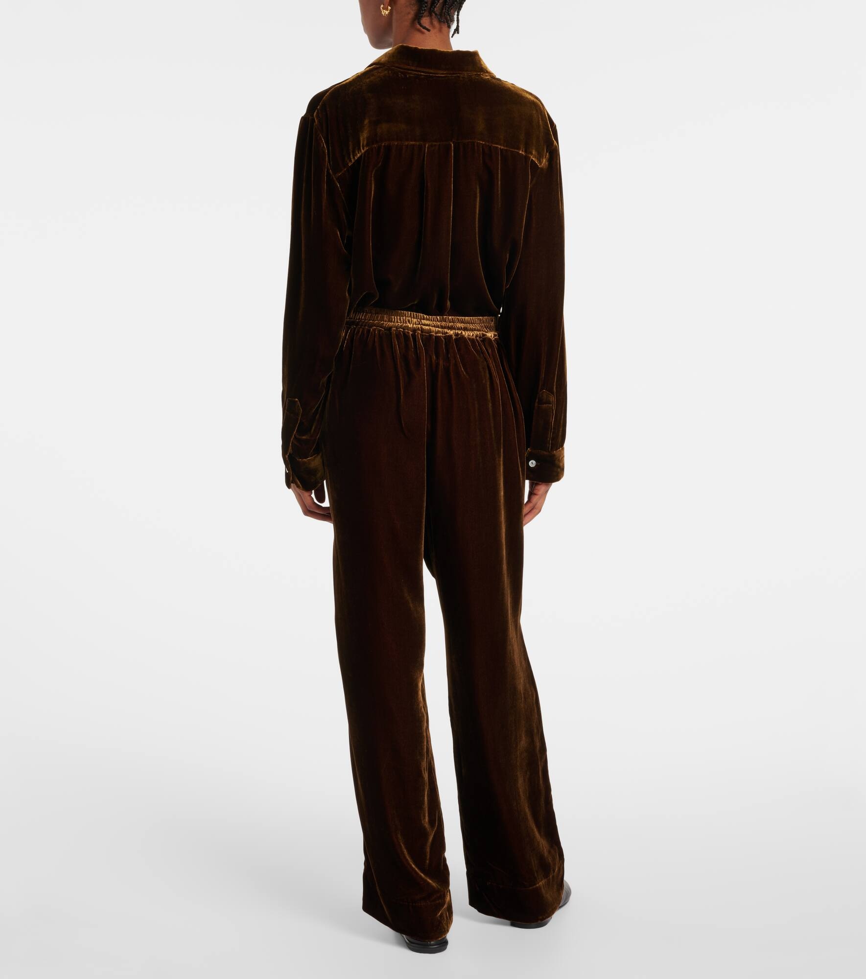 London velvet pajama pants - 3