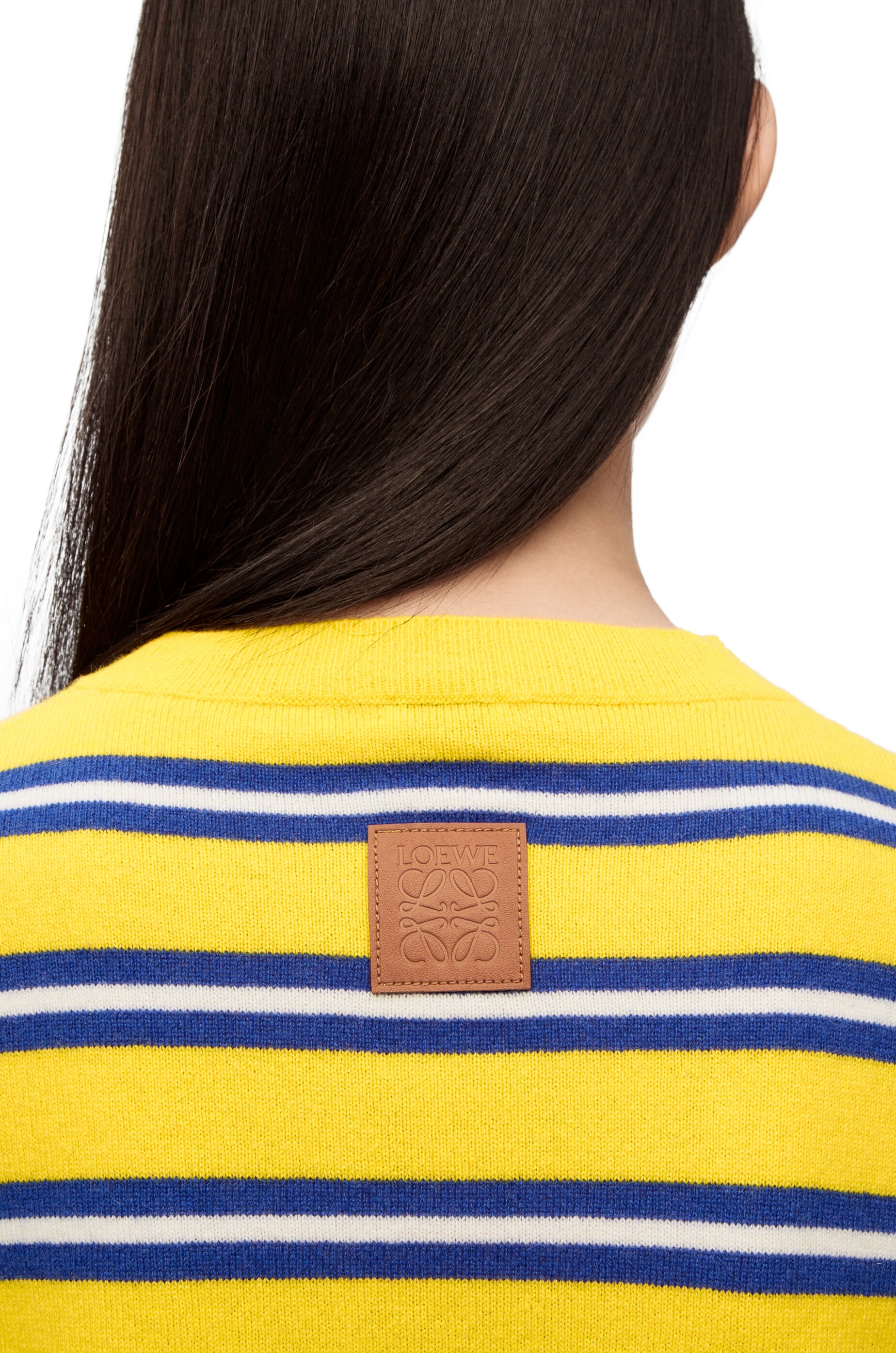 Stripe sweater in wool - 5