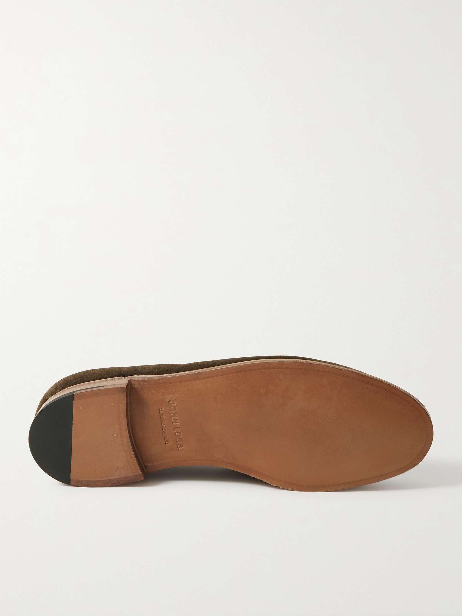 Lopez Suede Penny Loafers - 7