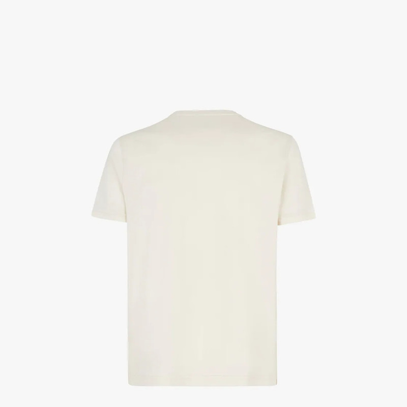 FENDI White jersey T-shirt outlook