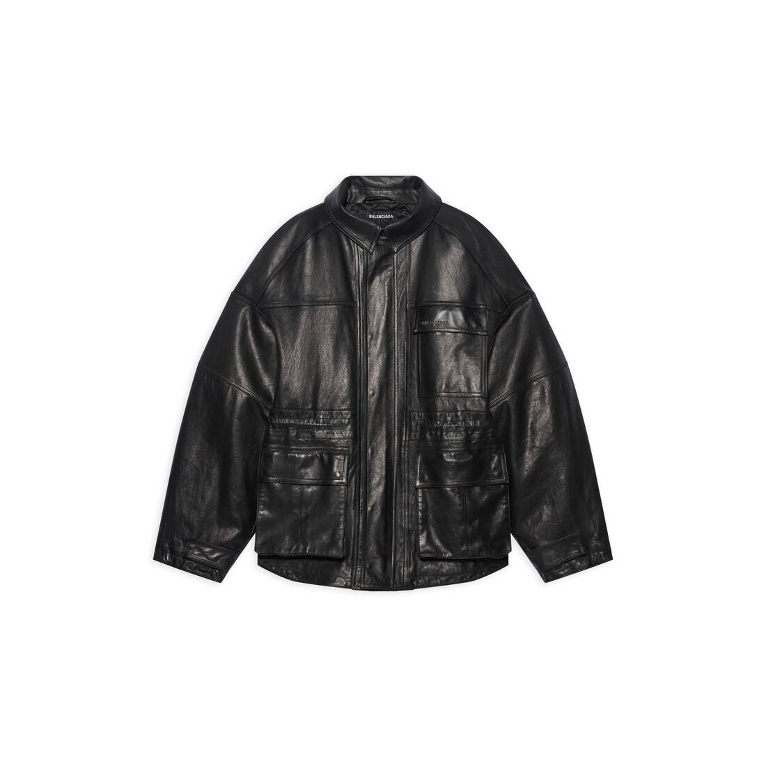 Men's Parka in Black - 1