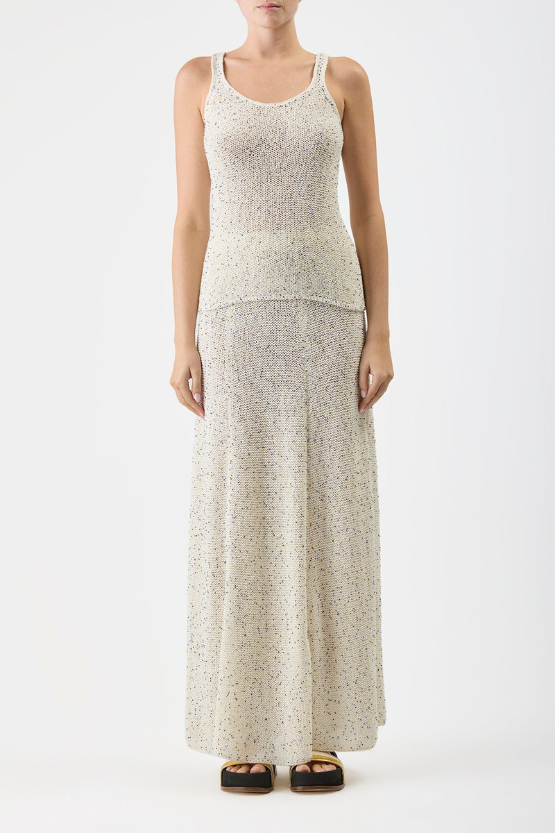 GABRIELA HEARST Sanne Knit Tank Top in Silk outlook