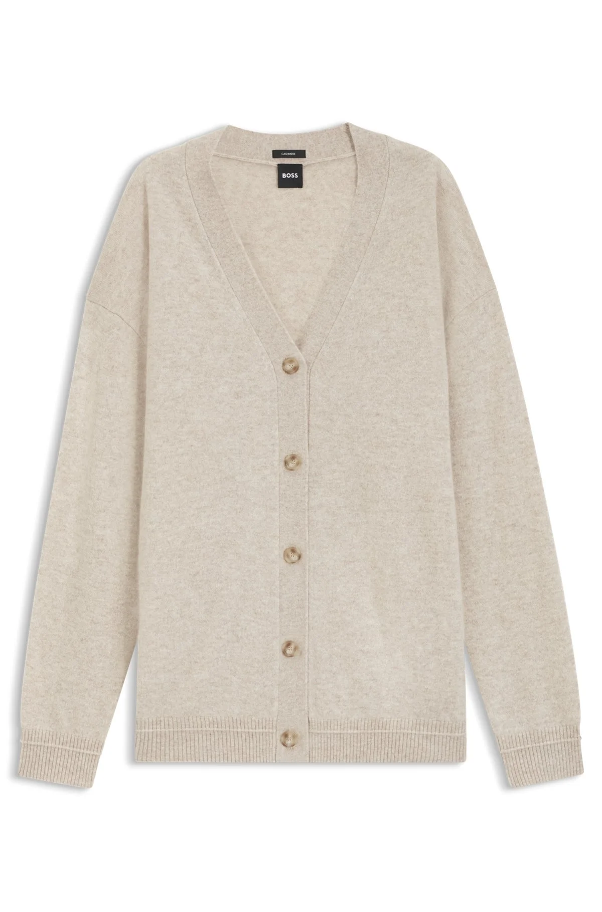 RELAXED-FIT CARDIGAN IN CASHMERE - 1