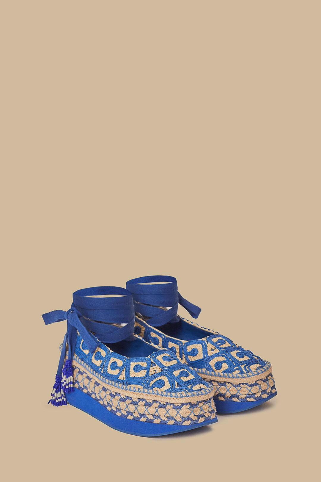 Klein Ballerina Espadrille Flatform Sandal - 2