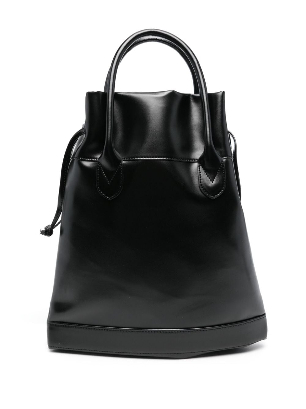 faux-leather tote bag - 1