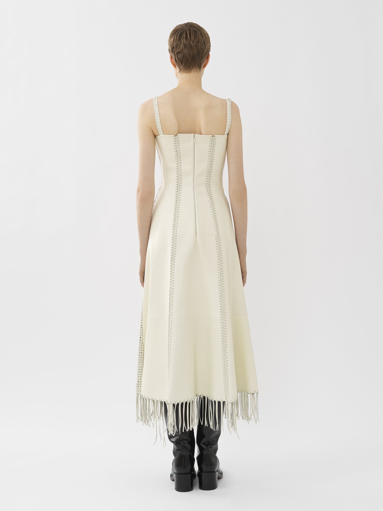 CORSET MIDI DRESS - 4