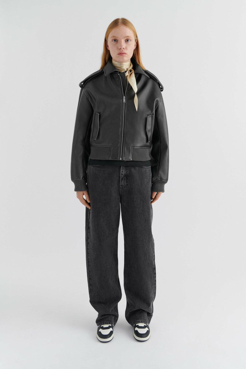 Axel Arigato Leighton PU Bomber Jacket outlook