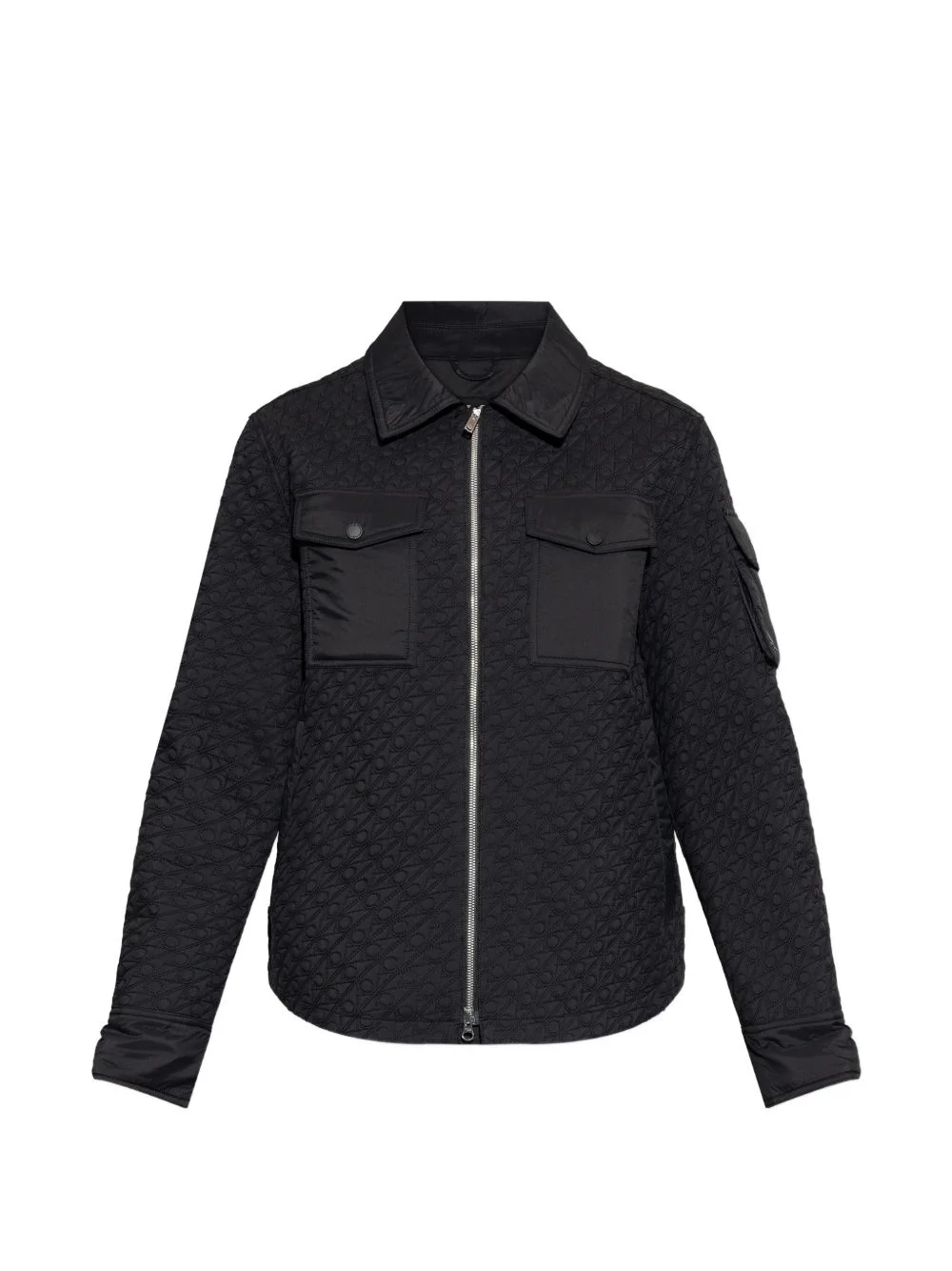 quilted pocket jacket - 1