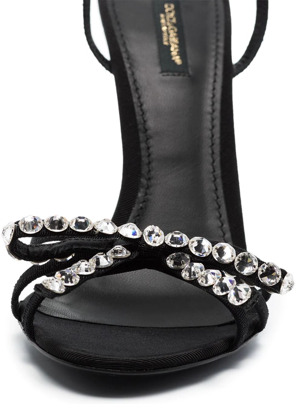 crystal-embellished buckle-strap sandals - 2