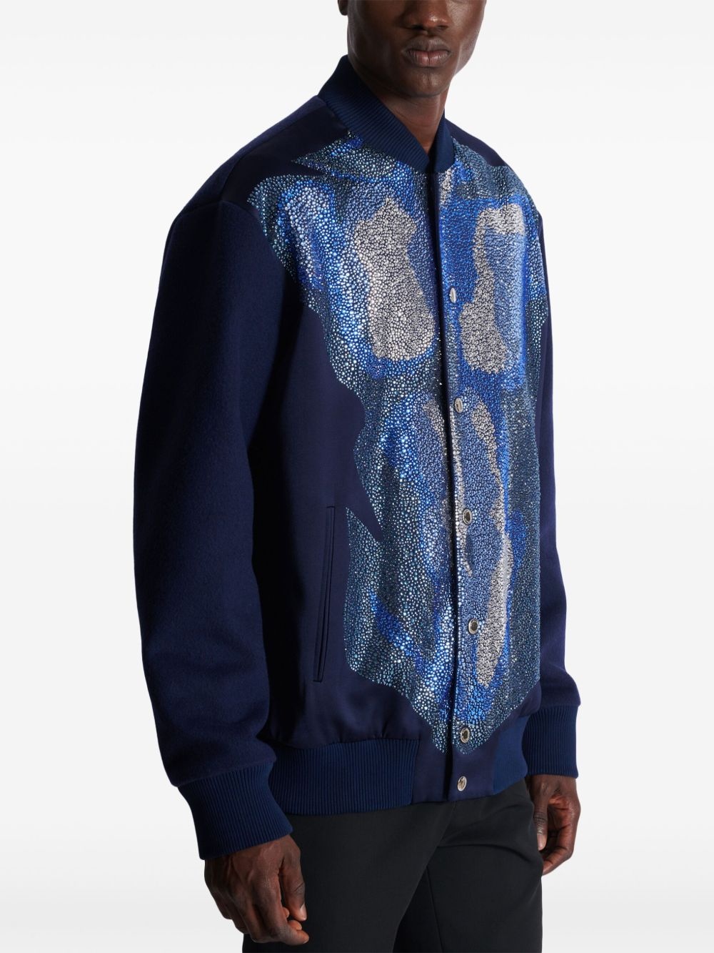 trompe l'oeil-print jacket - 5