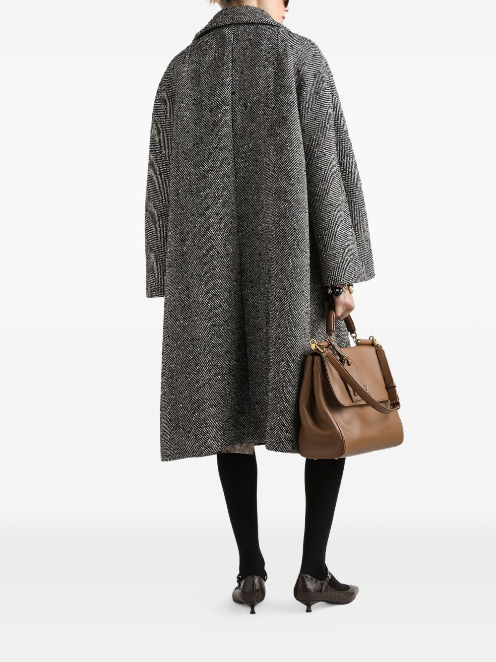 herringbone coat - 3