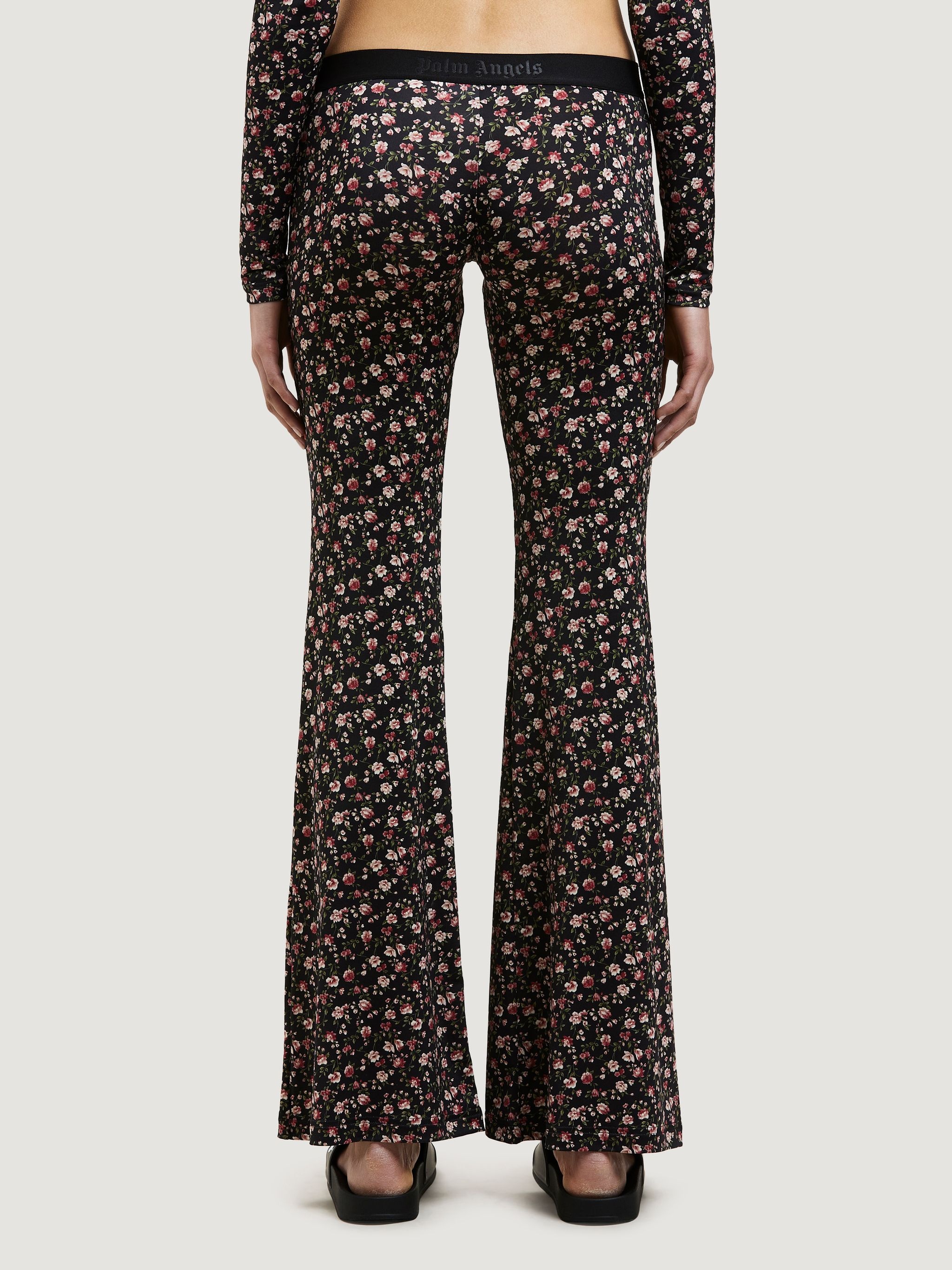 FLOWERS PRINT LOGO LEGGINGS - 5