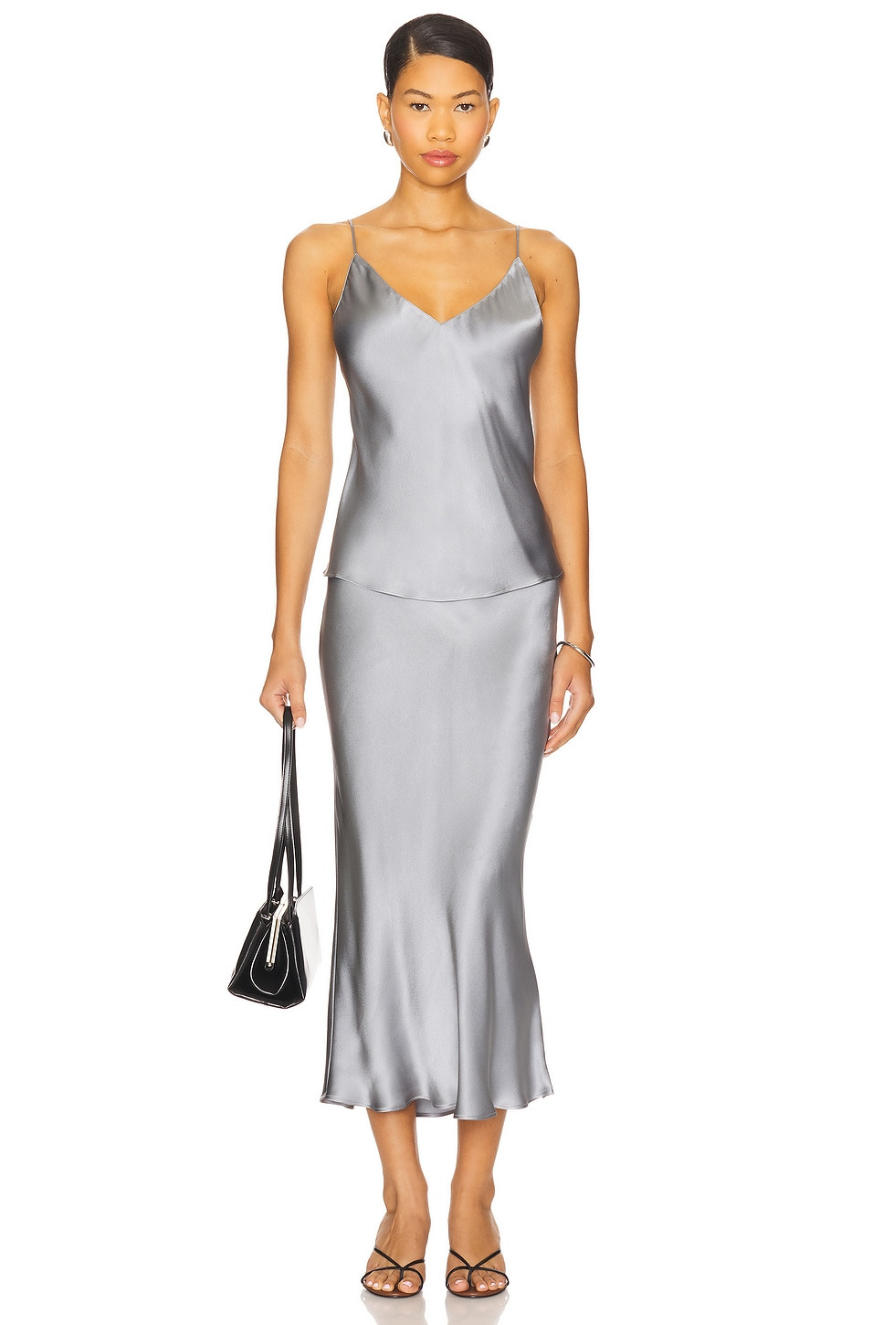 Bar Silk Skirt - 5