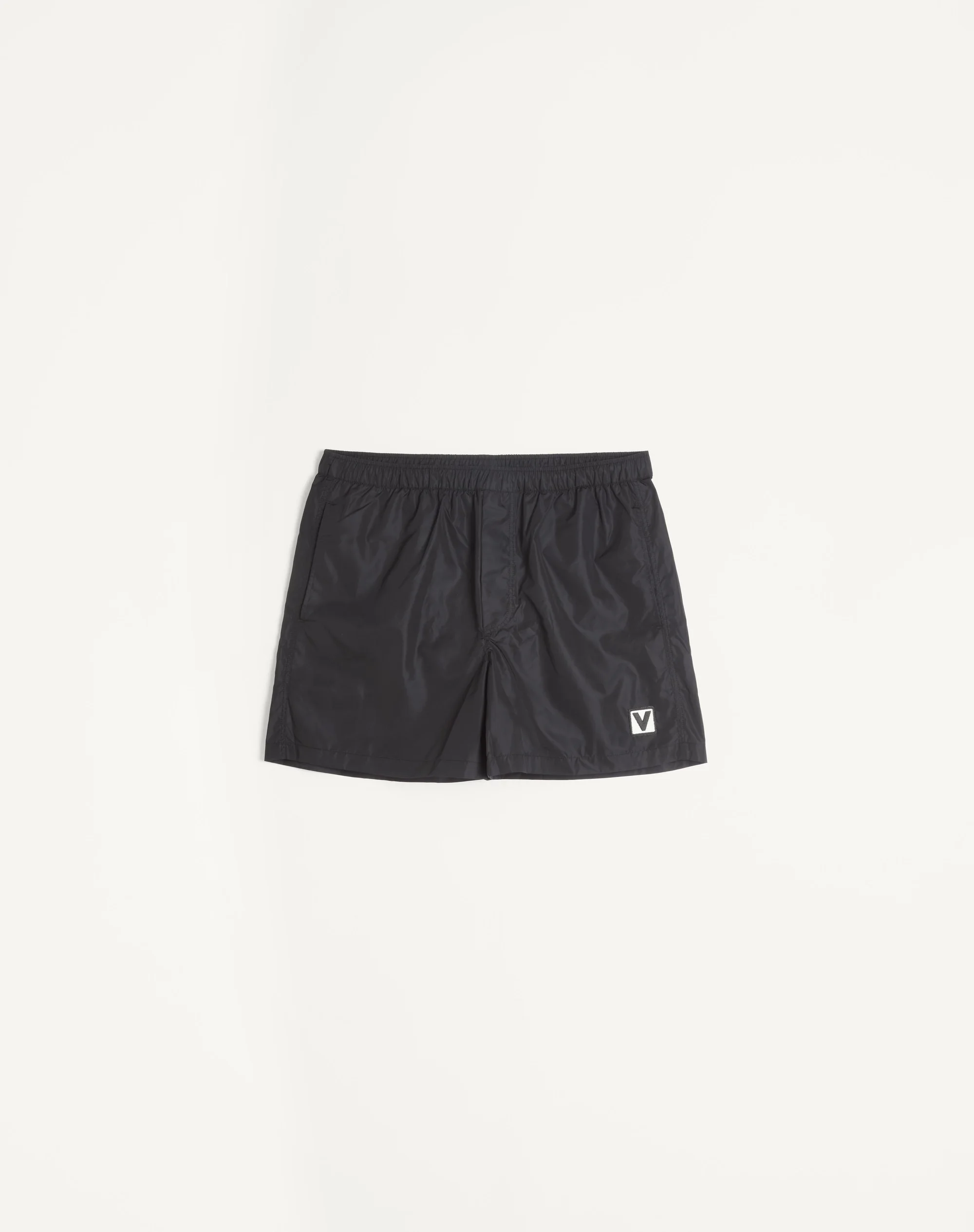 NYLON SWIMSUIT WITH CHEZ VALENTINO PATCH - 1