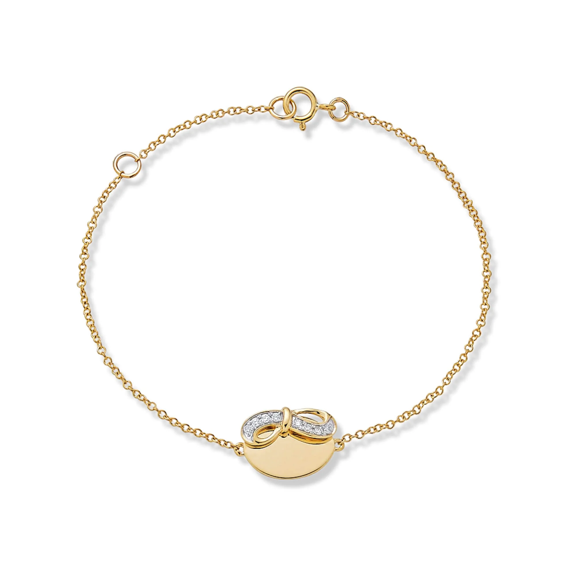 Bow Nouveau ID Bracelet - 1