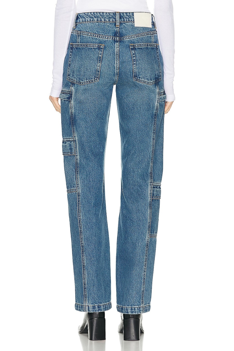 Naomi Low Rise Slim Cargo - 4