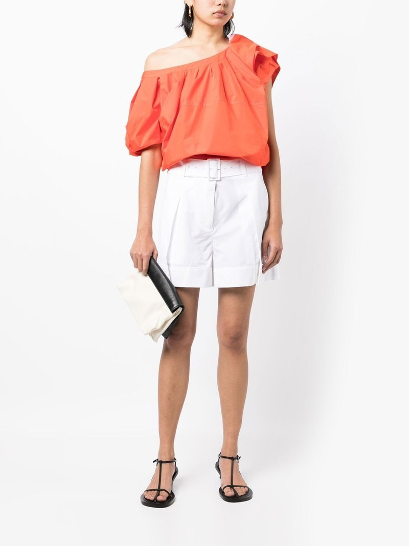 3.1 Phillip Lim pleat-detail belted shorts outlook